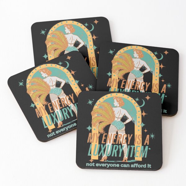 Item preview, My Energy Is A Luxury Fan Dancer designed and sold by calypso-designs.