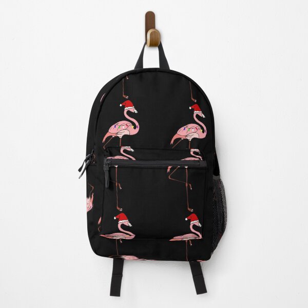 Item preview, Tropical Christmas Lights Santa Pink Flamingo designed and sold by grtuodsj3.