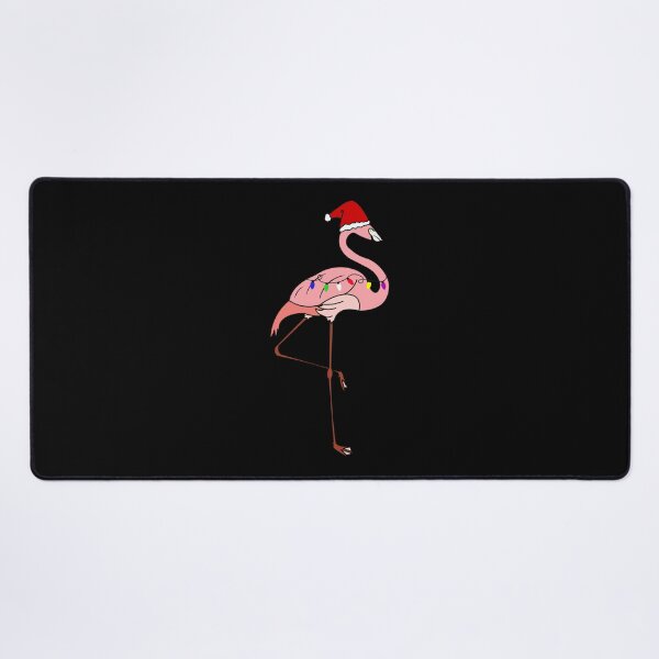 Item preview, Tropical Christmas Lights Santa Pink Flamingo 	 	 designed and sold by grtuodsj3.