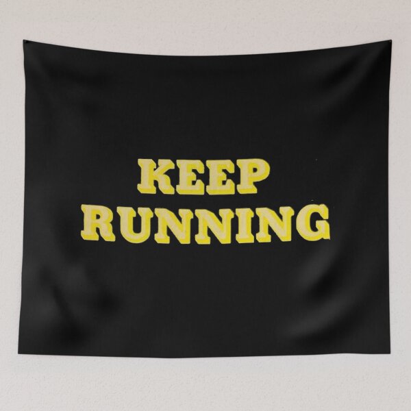 Item preview, Vintage Keep Running designed and sold by QuayTradingCo.