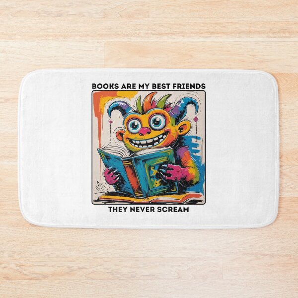 Item preview, A monster reading a book designed and sold by Filologica.
