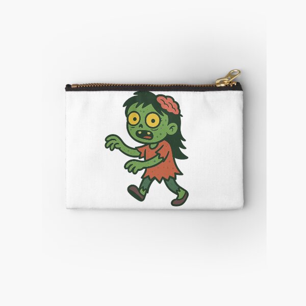 Item preview, Cartoon Girl Zombie Illustration Halloween Design designed and sold by ldjcustomdesign.