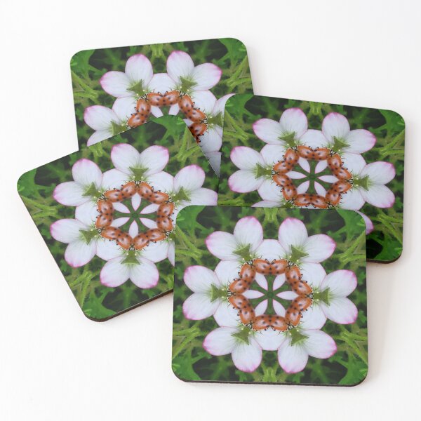 Item preview, Ladybug on Petals designed and sold by AutumnsKnacks13.