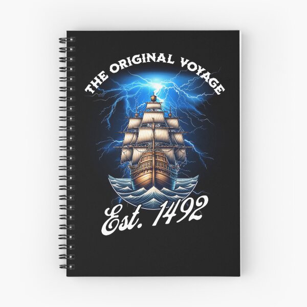 Item preview, The Original Voyage Est. 1492 Nautical Sailing Ship designed and sold by JoliebyLCG.