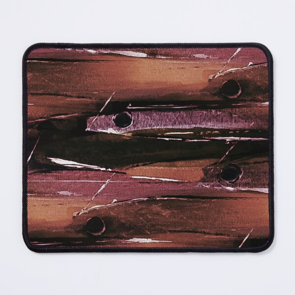 Item preview, Schooling Fish Painterly Rustic Abstract designed and sold by Artistestella.