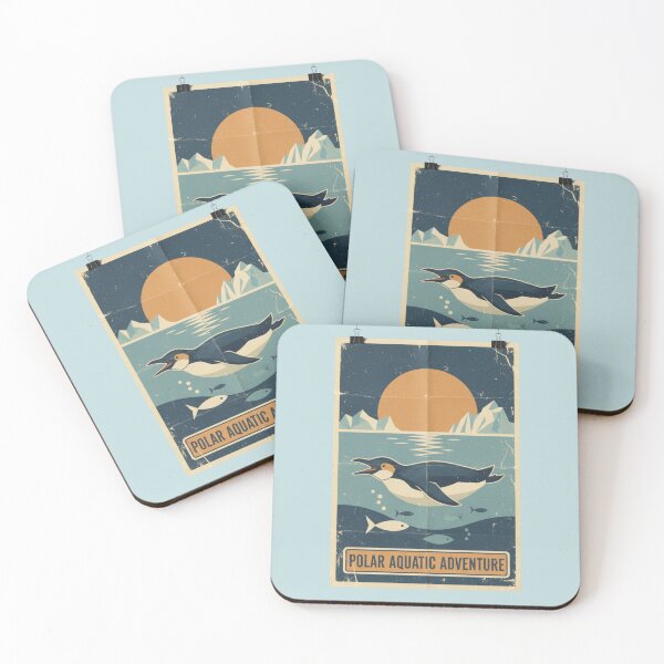 Item preview, Polar Adventure Penguin Swimming in the Sea designed and sold by bsbd-action.