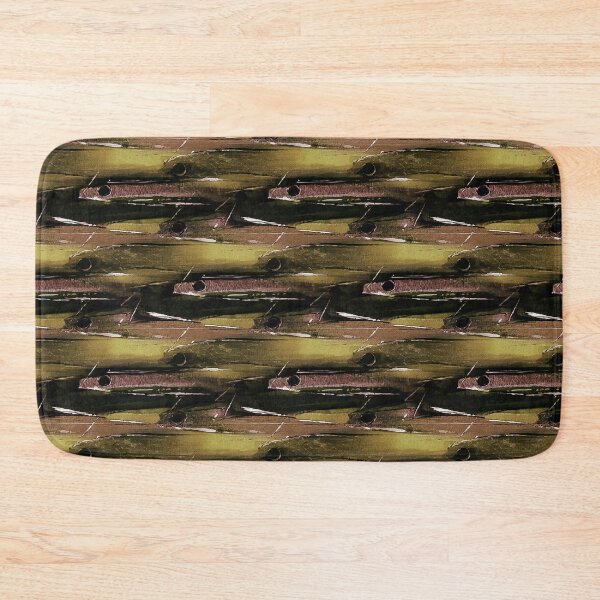 Item preview, Schooling Fish Painterly Rustic Abstract designed and sold by Artistestella.