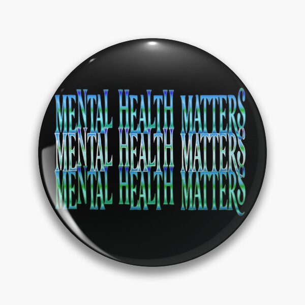 Item preview, Mental Health Matters Multicolor Text Based designed and sold by DivineHaven.