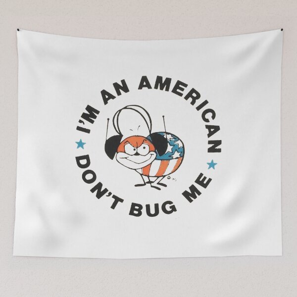 Item preview, Vintage I'm An American - Don't Bug Me designed and sold by QuayTradingCo.