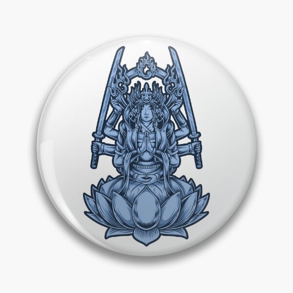 Item preview, Ancient Lotus Guard Warrior God of War designed and sold by RadenMasT.