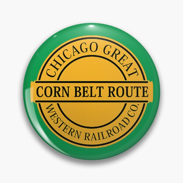 Item preview, Train logo, Chicago Great Western Railway 1885~1968, Shelly's Train Store,Vintage, Classic,Archaic, Collectible Train Logos, Rail & Railroad Logos, train stickers, magnets, t-shirts, posters & more designed and sold by MoreEZUSA-Here.