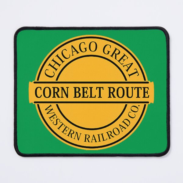 Item preview, Train logo, Chicago Great Western Railway 1885~1968, Shelly's Train Store,Vintage, Classic,Archaic, Collectible Train Logos, Rail & Railroad Logos, train stickers, magnets, t-shirts, posters & more designed and sold by MoreEZUSA-Here.