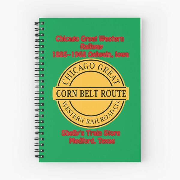 Item preview, Train logo, Chicago Great Western Railway 1885~1968, Shelly's Train Store,Vintage, Classic,Archaic, Collectible Train Logos, Rail & Railroad Logos, train stickers, magnets, t-shirts, posters & more designed and sold by MoreEZUSA-Here.