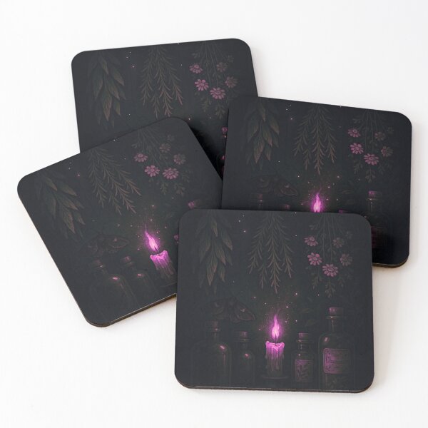 Item preview, Witch’s Apothecary – Candlelight & Herbs designed and sold by Painted Moon by Luna Bee™.