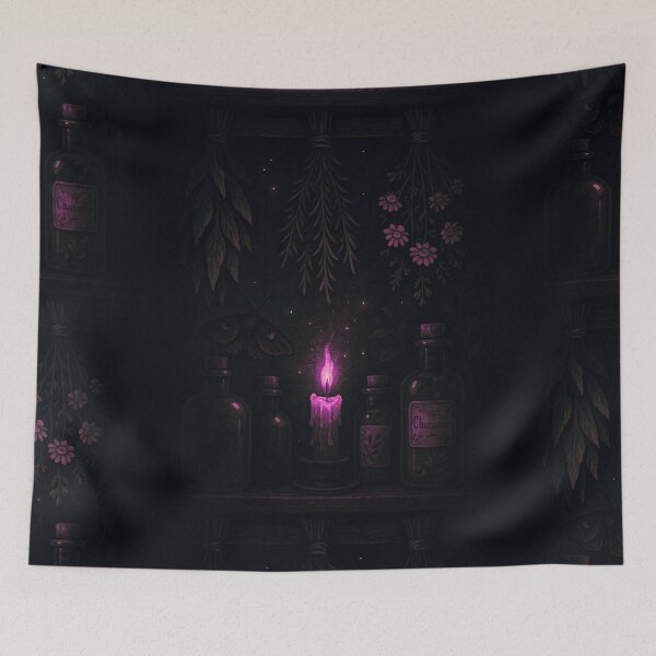 Item preview, Witch’s Apothecary – Candlelight & Herbs designed and sold by Painted Moon by Luna Bee™.