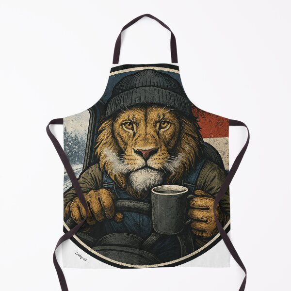 Item preview, Dutch Driver drinking a cup of coffee! designed and sold by Zouky.art.