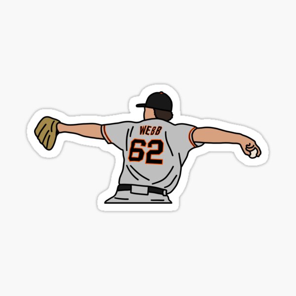 San Francisco Baseball - Logan Webb Sticker