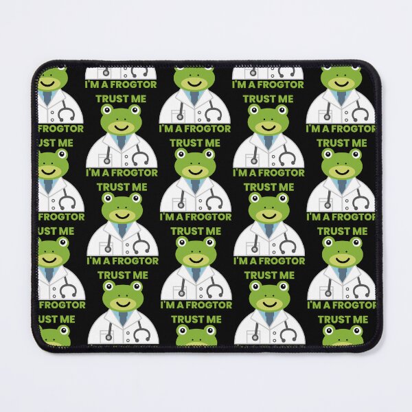 Item preview, Trust Me I’m a Frogtor - Funny Frog Doctor Pun designed and sold by Shape Snip Studio.