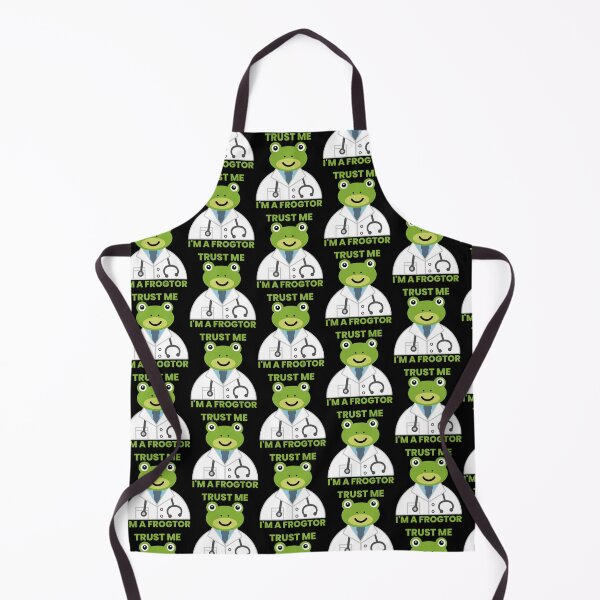 Item preview, Trust Me I’m a Frogtor - Funny Frog Doctor Pun designed and sold by Shape Snip Studio.