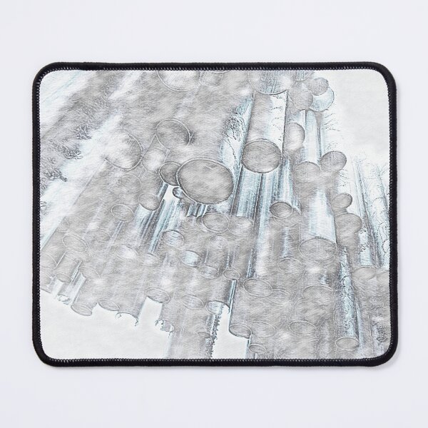 Item preview, Abstract Tubular Illusions – Modern Geometric Art designed and sold by RiveraSnapShots.