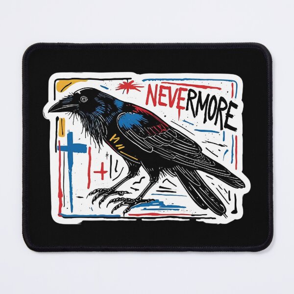 Item preview, "Nevermore" by 'The Raven' of Edgar Allan Poe designed and sold by Filologica.