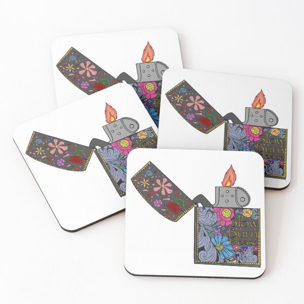 Item preview, Slow Burn Romance – Floral Lighter Art designed and sold by ShaggyArtist.