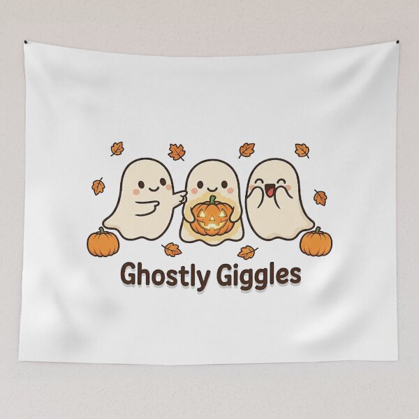 Item preview, Ghostly Giggles designed and sold by  Moodmelt Studio .
