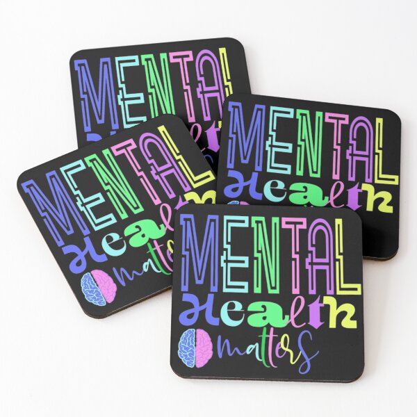 Item preview, Mental Health Matters Multicolor Text Based designed and sold by DivineHaven.