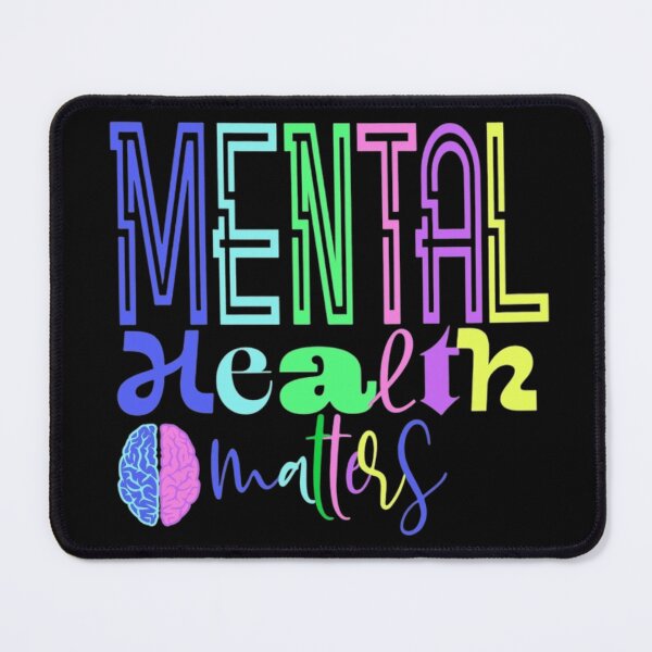 Item preview, Mental Health Matters Multicolor Text Based designed and sold by DivineHaven.