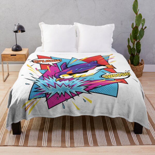 Item preview, Pop Art Penguin Jumping in the Water designed and sold by bsbd-action.