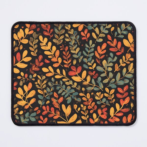 Item preview, Laurel Leaf Print Warm Autumn Tones designed and sold by LeafPrints.