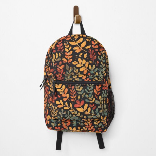 Item preview, Laurel Leaf Print Warm Autumn Tones designed and sold by LeafPrints.