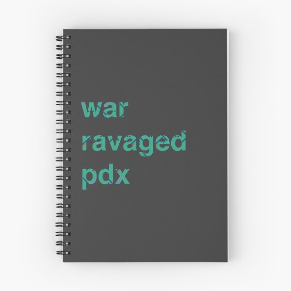 Item preview, War Ravaged PDX designed and sold by Liquidboy.