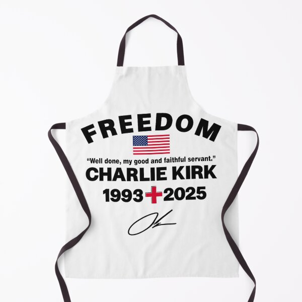 Item preview, Well Done My Good And Faithful Servant Charlie Kirk Freedom Tribute Memorial designed and sold by JeyVel.