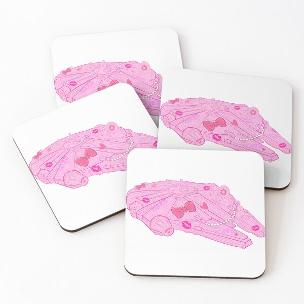 Item preview, Pink Glam Spaceship – Cute Sci-Fi Mashup designed and sold by ShaggyArtist.