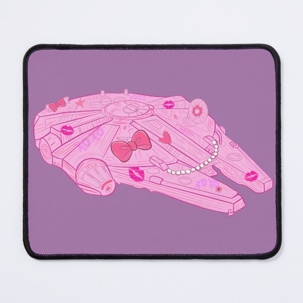 Item preview, Pink Glam Spaceship – Cute Sci-Fi Mashup designed and sold by ShaggyArtist.