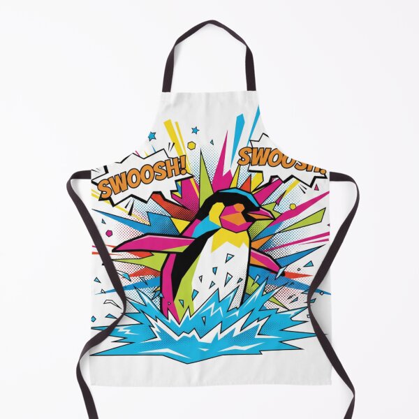 Item preview, Pop Art Penguin Jumping with Energy designed and sold by bsbd-action.