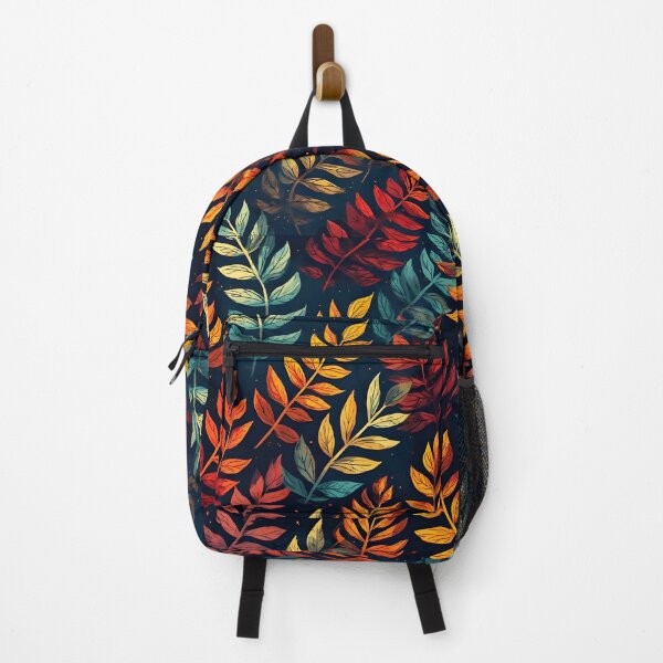 Item preview, Laurel Leaf Print Warm Tropical Tones designed and sold by LeafPrints.