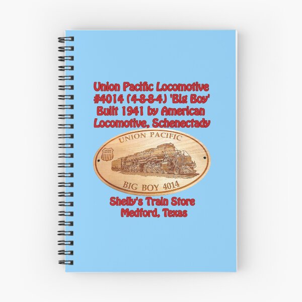 Item preview, Train logo,UP, Union Pacific Locomotive #4014 'Big Boy', Shelly's Train Store,Vintage, Classic,Archaic, Collectible Train Logos,Rail & Railroad Logos,train stickers,magnets,t-shirts,posters designed and sold by MoreEZUSA-Here.