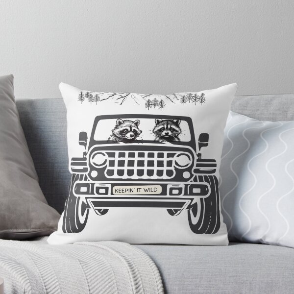 Item preview, Lispe Raccoon Road Trip Adventure with Mountain Backdrop designed and sold by Lispe-Designs.