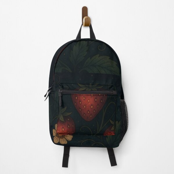 Item preview,  Moonlit Strawberry Patch - Dark Whimsical Cottagecore Design designed and sold by Painted Moon by Luna Bee™.
