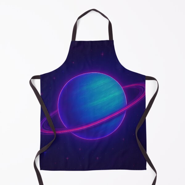 Item preview, Uranus – The Ice Giant in Neon Cosmic Light designed and sold by JWsNeonHorizons.