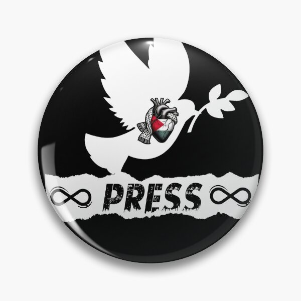 Item preview, "Peace Has a Voice – PRESS for Truth" designed and sold by NORENTE.