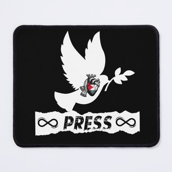 Item preview, "Peace Has a Voice – PRESS for Truth" designed and sold by NORENTE.