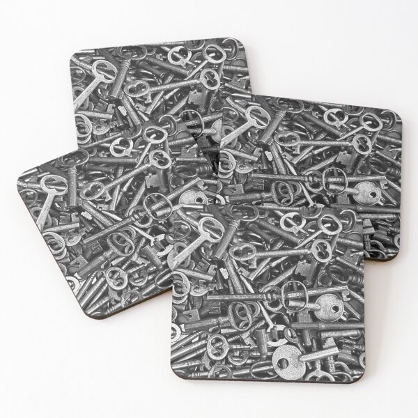 Item preview, Keys to My Rusty Black and White Heart designed and sold by Lee Darnell.