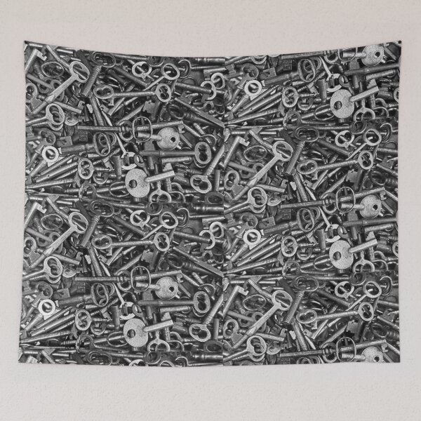 Item preview, Keys to My Rusty Black and White Heart designed and sold by Lee Darnell.