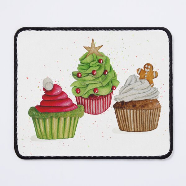 Item preview, Christmas cupcakes designed and sold by ColorSplendor.