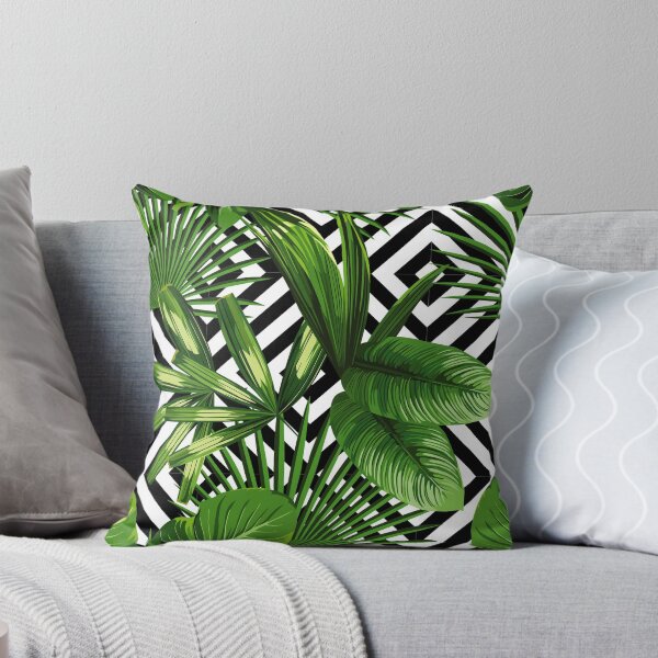Vista previa del artículo con la obra «Hoja de palma exótica de la selva», diseñado y vendido por newburyboutique.