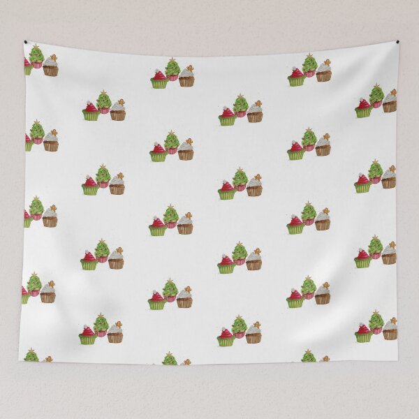 Item preview, Christmas cupcakes  designed and sold by ColorSplendor.