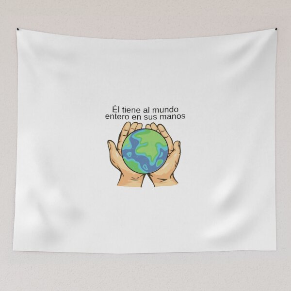 Item preview, Él tiene al mundo entero en sus manos designed and sold by HAVVDEMS shop.